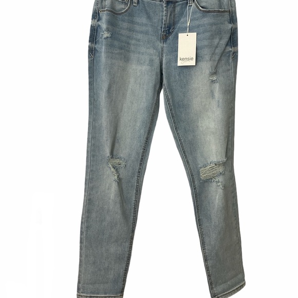 Kensie The Boyfriend Blue Jeans Size 2/26 Brand New With Tag - Picture 1 of 4